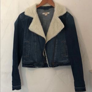 Mossimo Demin Sherpa Jacket